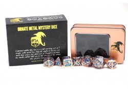 Mystery Dice: ORNATE METAL SET